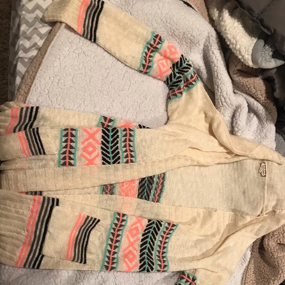 Patterned cardigan